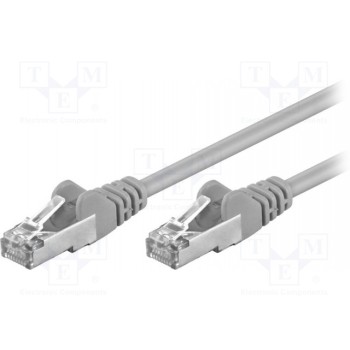 Patch cord F/UTP 5e многопров CCA Goobay F-UTP5-CCA-200GY