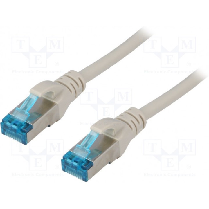 Patch cord F/UTP 5e многопров Cu DIGITUS DK-1522-100 (F-UTP5-CU-100GY)