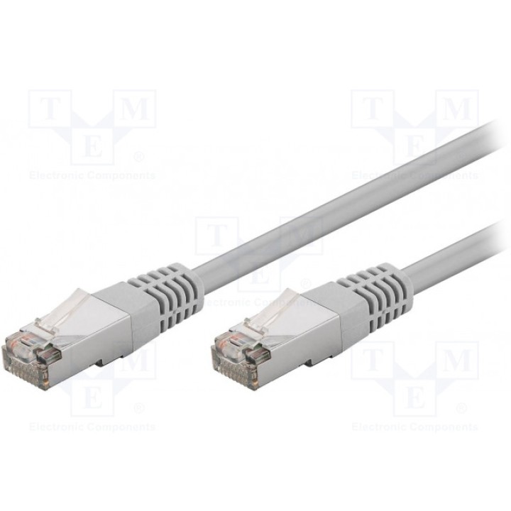 Patch cord F/UTP 5e многопров CCA Goobay 73080 (F-UTP5E-CCA-050GY)