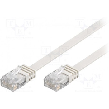 Patch cord U/UTP 5e многопров Goobay F.U-UTP5-CCA-005WH