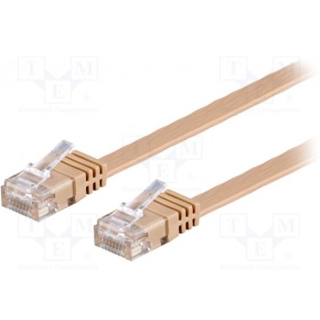 Patch cord U/UTP 6 многопров Goobay F.U-UTP6-CU-005LB