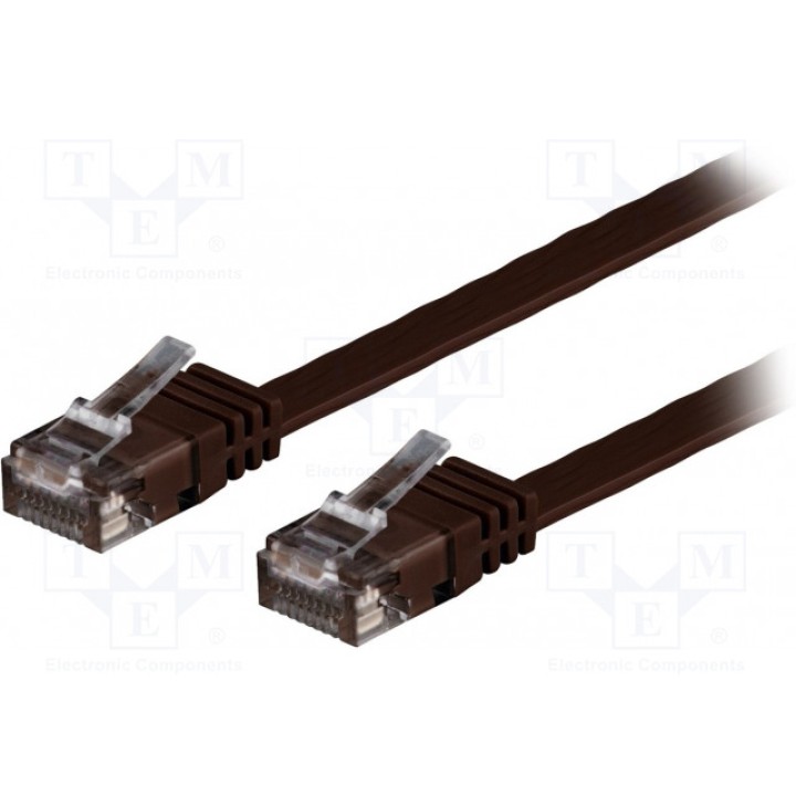 Patch cord U/UTP 6 многопров Goobay 95892 (F.U-UTP6-CU-015DB)