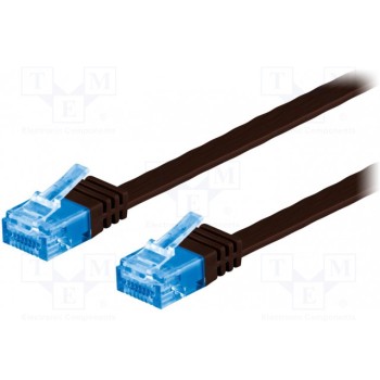 Patch cord U/UTP 6a многопров Goobay F.U-UTP6A-CU-010DB