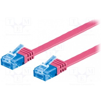 Patch cord U/UTP 6a многопров Cu Goobay F.U-UTP6A-CU-030PK