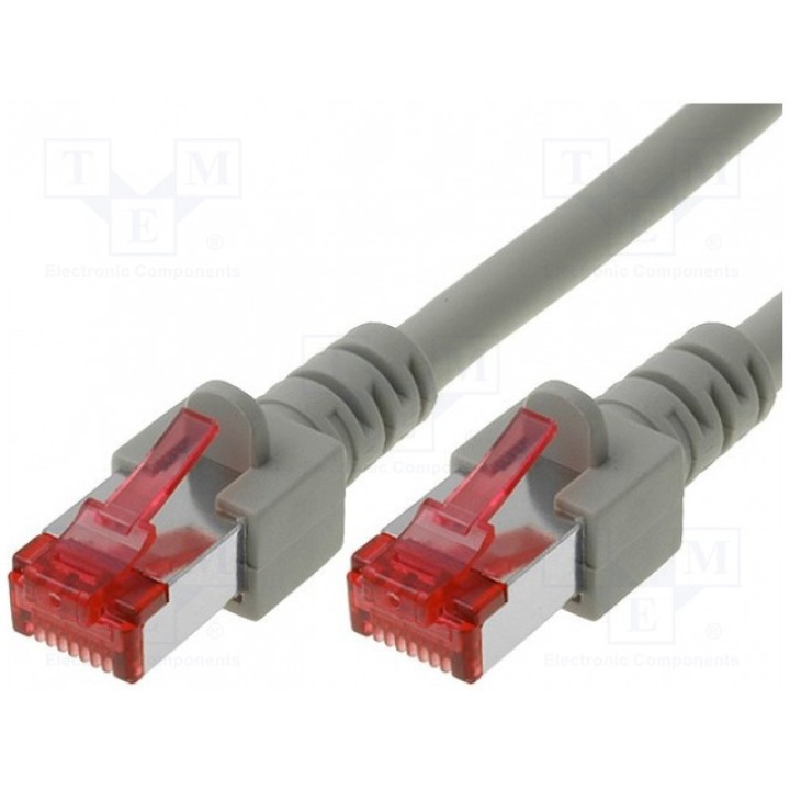 Patch cord S/FTP 6 многопров Cu HELUKABEL 82863 (H-SSTP-10GY)