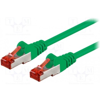 Patch cord S/FTP 6 многопров CCA Goobay S-FTP6-CCA-002GR