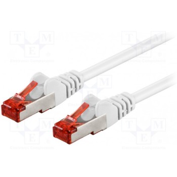 Patch cord S/FTP 6 многопров CCA Goobay S-FTP6-CCA-002WH