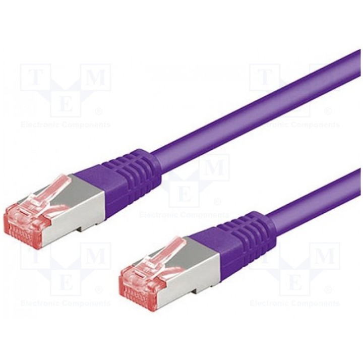 Patch cord S/FTP 6 многопров Cu Goobay 93342 (S-FTP6-CU-002VI)