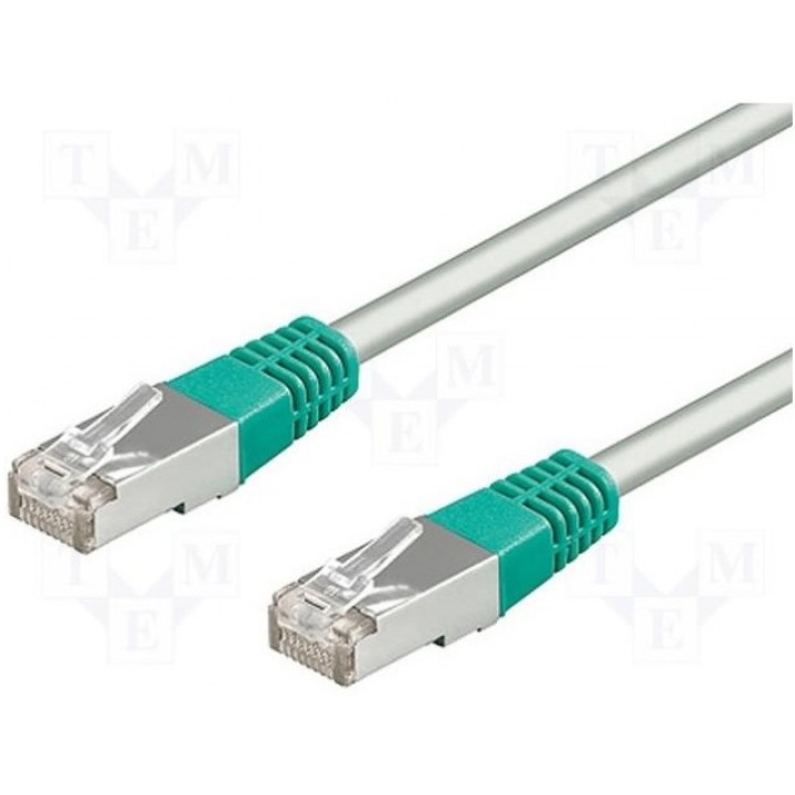 Patch cord S/FTP 6 многопров Cu Goobay 68456 (S-FTP6-CU-CR-010)