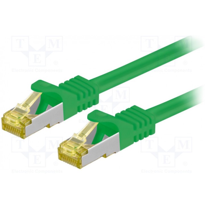 Patch cord S/FTP 6a многопров Cu Goobay 91595 (S-FTP7-CU-015GR)