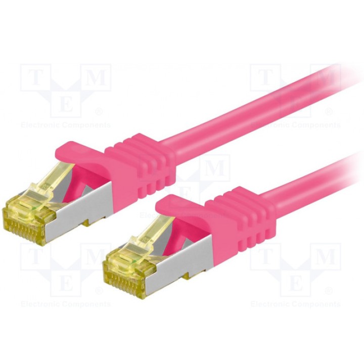 Patch cord S/FTP 6a многопров Cu Goobay 91623 (S-FTP7-CU-050PK)