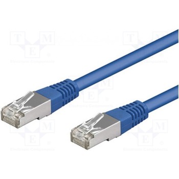 Patch cord SF/UTP 5e многопров CCA Goobay SF-UTP5-CCA-002BL