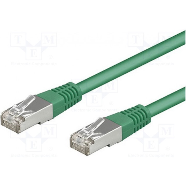 Patch cord SF/UTP 5e многопров CCA Goobay 95207 (SF-UTP5-CCA-002GR)