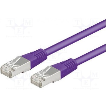 Patch cord SF/UTP 5e многопров CCA Goobay SF-UTP5-CCA-005VI