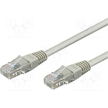 Patch cord U/UTP 5e многопров CCA Goobay U-UTP5-CCA-010GY