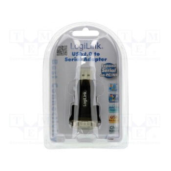 Адаптер USB-RS232 LOGILINK AU0002E