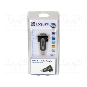 Адаптер USB-RS232 LOGILINK AU0034