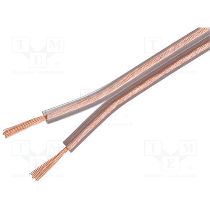 Провод для громкоговорителей Goobay 15019 (SC-CCA2X1.50-TR100)