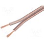 Провод для громкоговорителей Goobay 15132 (SC-CU2X2.50-TR050)