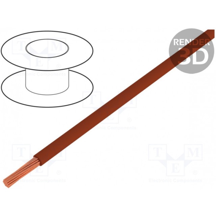 Провод FLRYW-B многопров Cu 1мм2 BQ CABLE FLRYW-B1.00-BR (FLRYW-B1.00-BR)