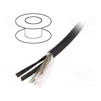 Провод Ethernet промышленный 6 многопров HARTING 09456000302
