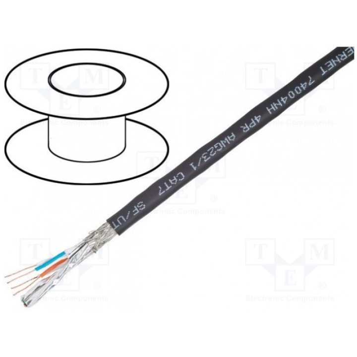 Провод S/FTP Ethernet промышленный BELDEN 74004NH.01305 (74004NH)