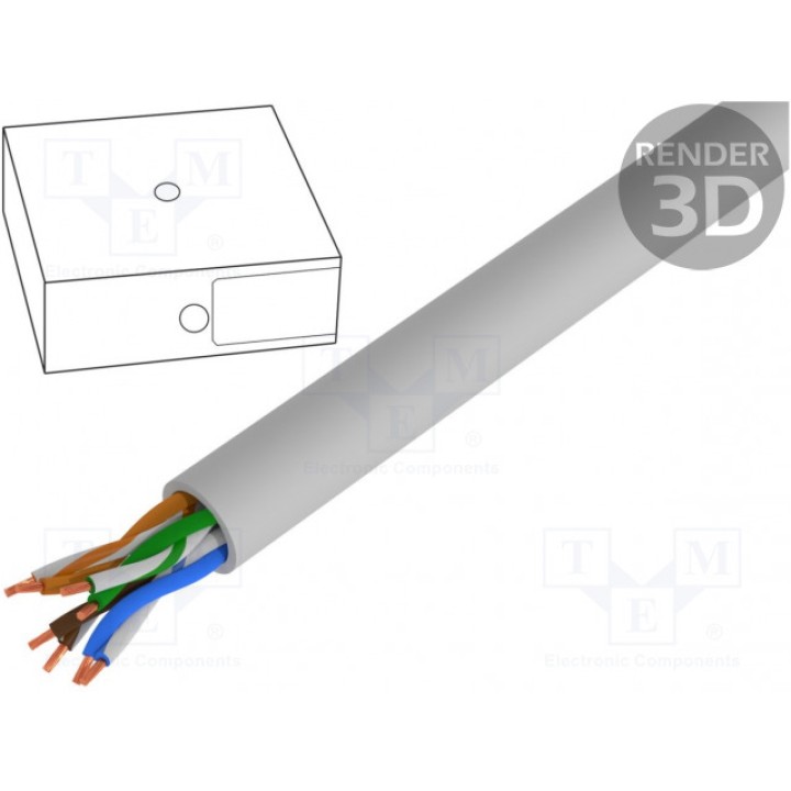 Провод U/UTP Ethernet промышленный DIGITUS DK-1511-P-1-1 (DK-1511-P-1-1)