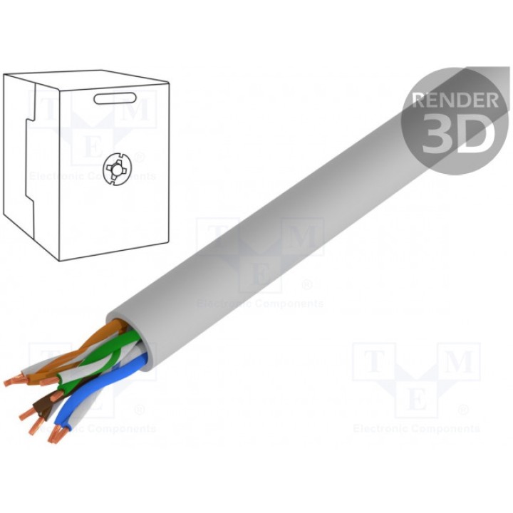 Провод U/UTP Ethernet промышленный DIGITUS DK-1511-P-305-1 (DK-1511-P-305-1)