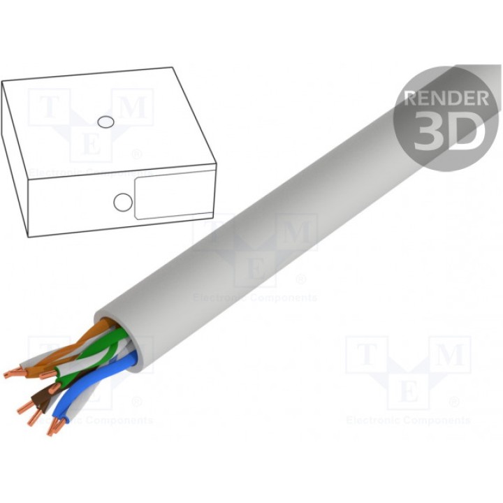 Провод U/UTP Ethernet промышленный DIGITUS DK-1511-V-1-1 (DK-1511-V-1-1)