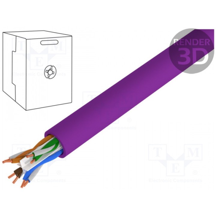 Провод U/UTP Ethernet промышленный DIGITUS DK-1611-V-305-1 (DK-1611-V-305-1)