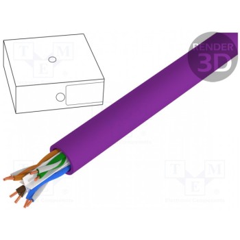 Провод U/UTP Ethernet промышленный DIGITUS DK-1613-VH-1