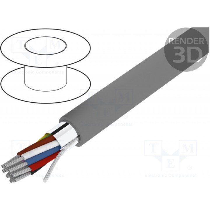 Провод ALPHA WIRE 121910C SL005 (1219-10C-SL005)