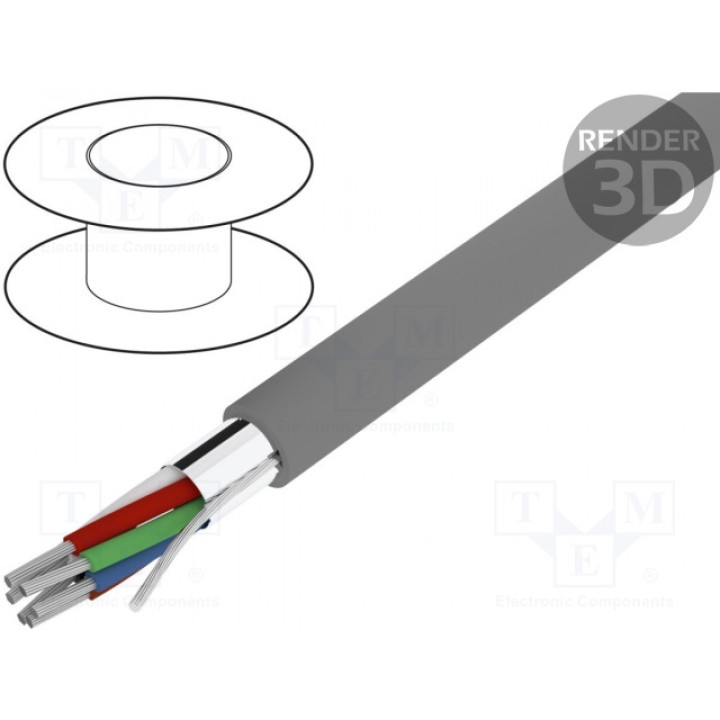 Провод ALPHA WIRE 1296C SL005 (1296C-SL005)