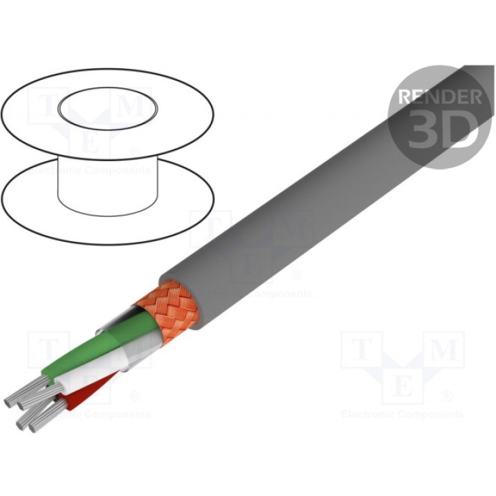 Провод ALPHA WIRE 1738C SL005 (1738C-SL005)