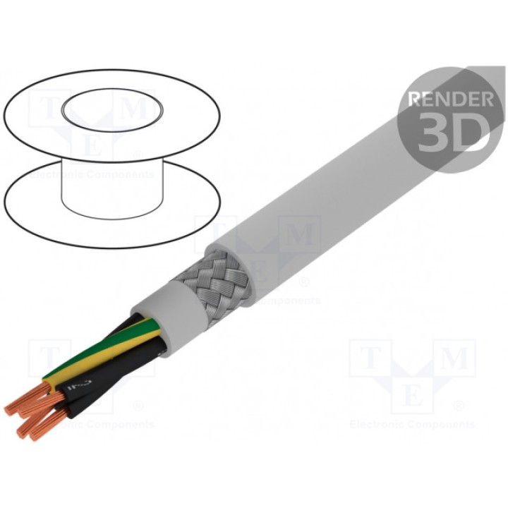 Провод ALPHA WIRE 470041CY GE033 (470041CY-GE033)