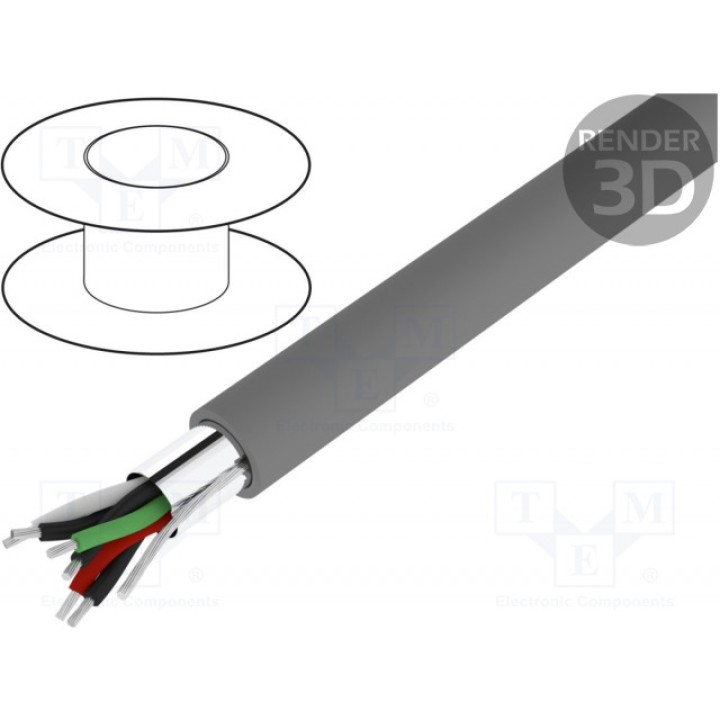 Провод ALPHA WIRE 5473C SL005 (5473C-SL005)