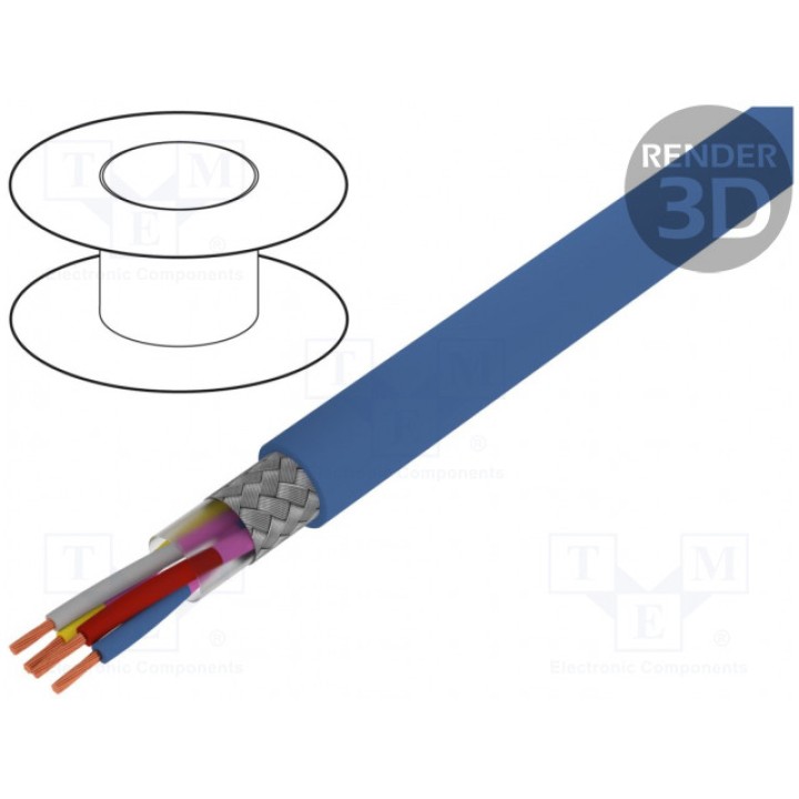 Провод JE-LiYCY LAPP KABEL 0034220 (JE-LIYCY-2X2X0.5)