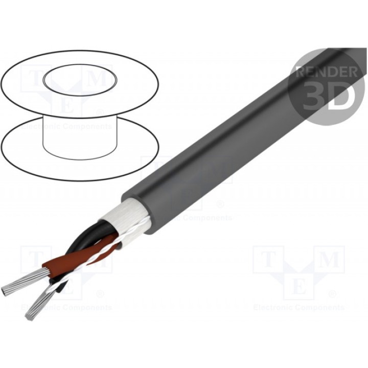 Провод многопров ALPHA WIRE 5002C SL005 (5002C-SL005)