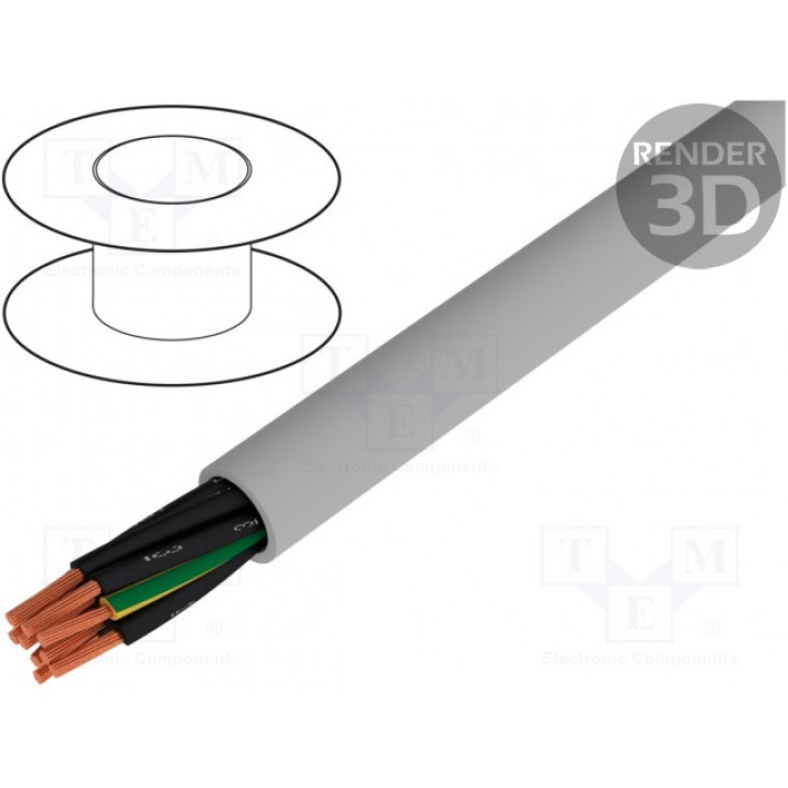 Провод многопров Cu HELUKABEL 10041 (JZ500-9X0.75)