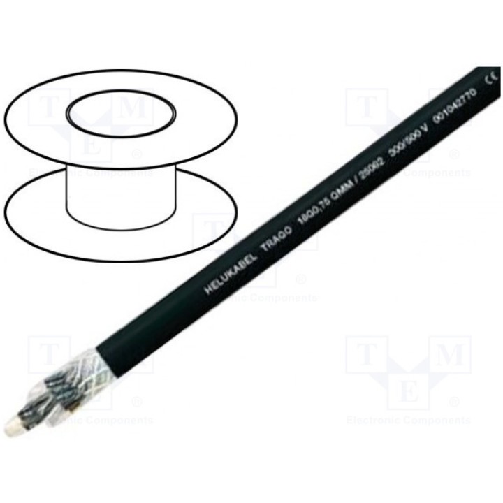 Провод многопров Cu TRAGO HELUKABEL 25084 (LIFT-T-7X1)