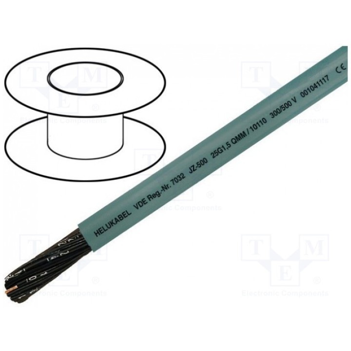 Провод многопров Cu HELUKABEL 10014 (OZ500-12X0.5)