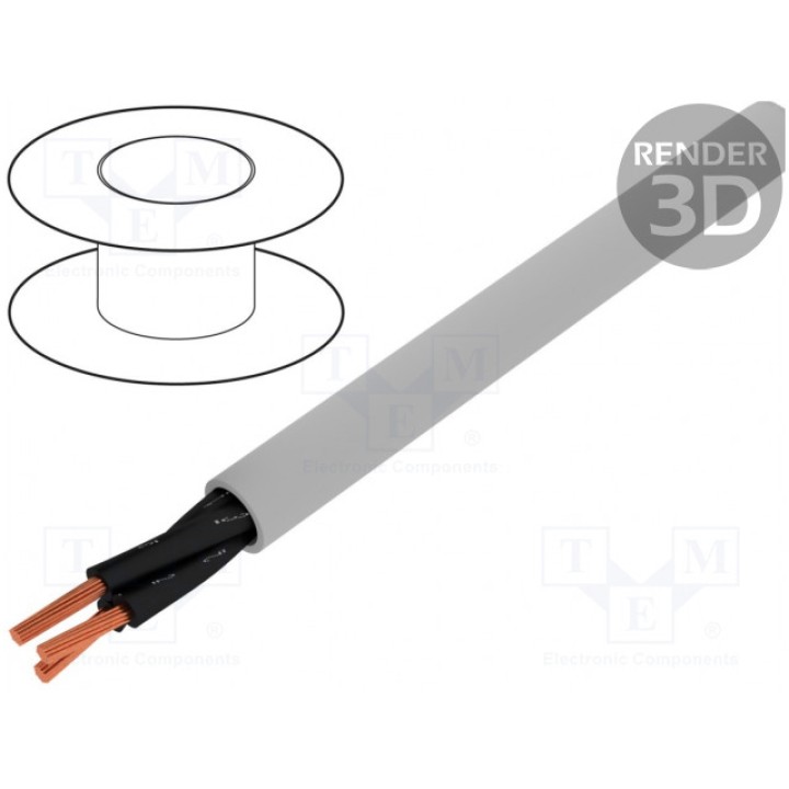 Провод многопров Cu HELUKABEL 10122 (OZ500-3X2.5)