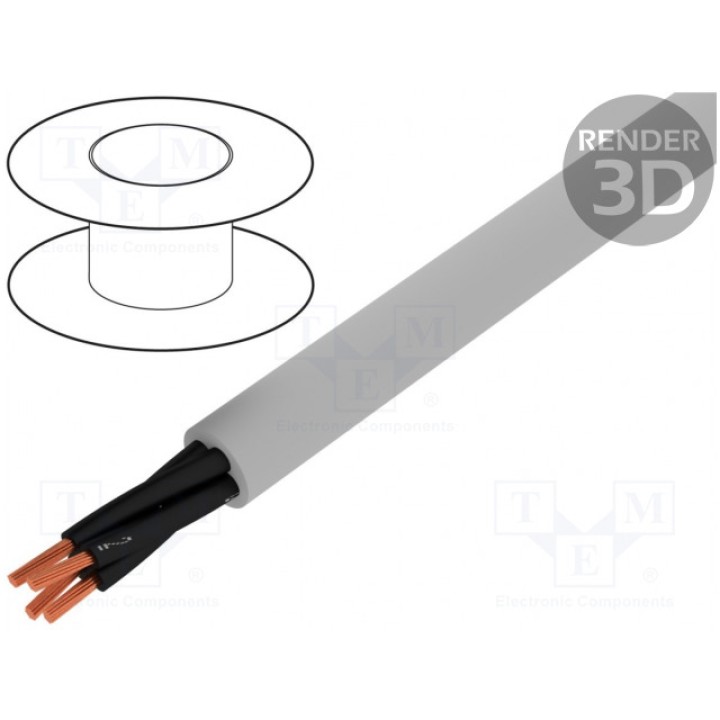 Провод многопров Cu JZ-500 HELUKABEL 10064 (OZ500-4X1)