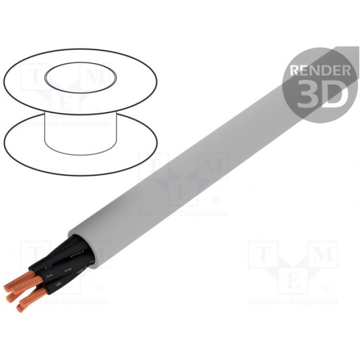 Провод многопров Cu HELUKABEL 10036 (OZ500-5X0.75)