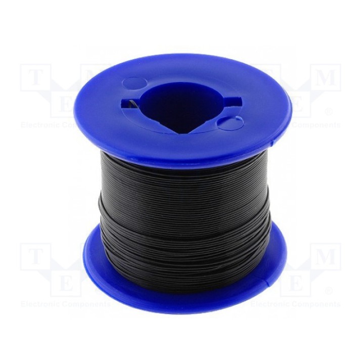 Провод однопров OFC 30AWG BQ CABLE KYNAR-BK100 (KYNAR-BK-100)