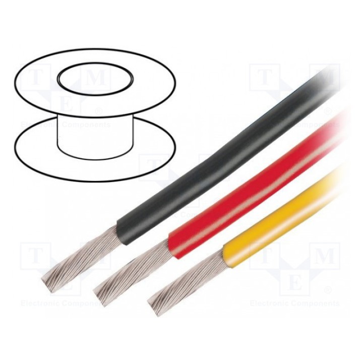 Провод UL1007UL1569 многопров Cu ALPHA WIRE 3057 OR005 (3057-OR005)