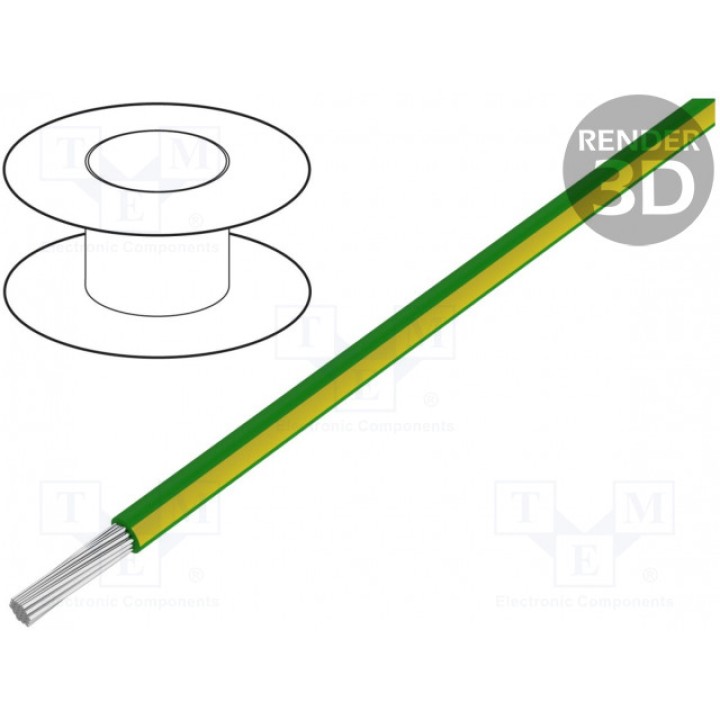 Провод UL1015UL1230 многопров ALPHA WIRE 3075 GY001 (3075-GY001)