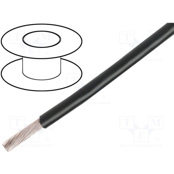 Провод EcoGen™EcoWire®UL AWM 11028 ALPHA WIRE 6713 BK005 (6713-BK005)