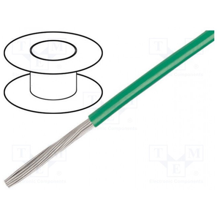 Провод EcoGen™EcoWire®UL AWM 11028 ALPHA WIRE 6713 GR005 (6713-GR005)