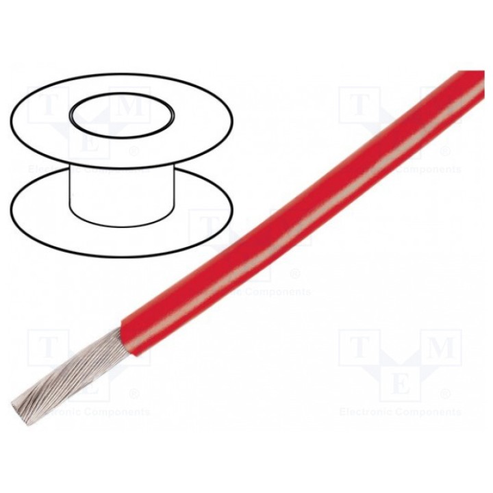 Провод EcoGen™EcoWire®UL AWM 11028 ALPHA WIRE 6713 RD005 (6713-RD005)